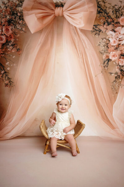 One year baby photoshoot san antonio