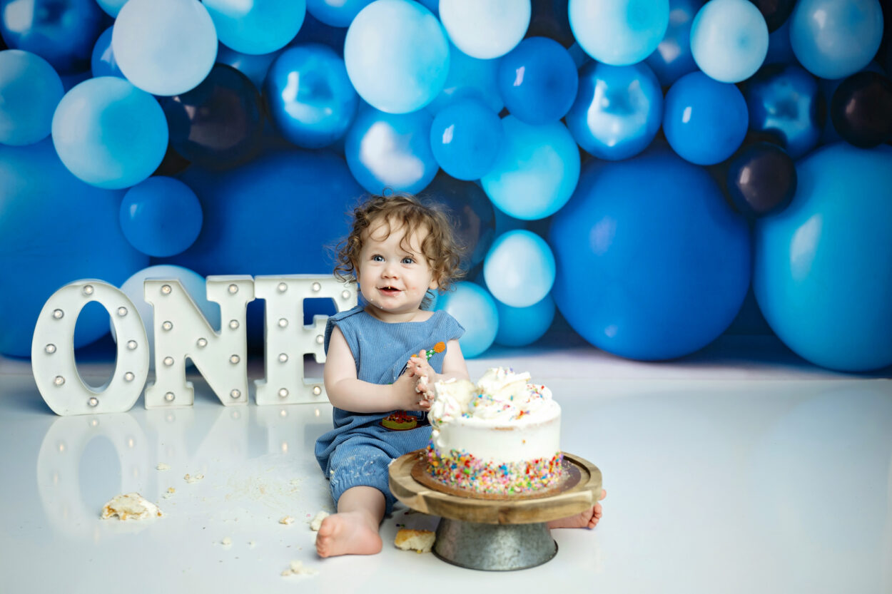 1st birthday cake smash photographer