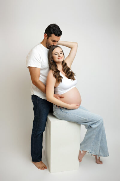 family maternity photoshoot san antonio