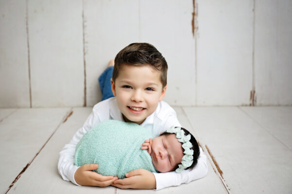 newborn photo session san antonio pose