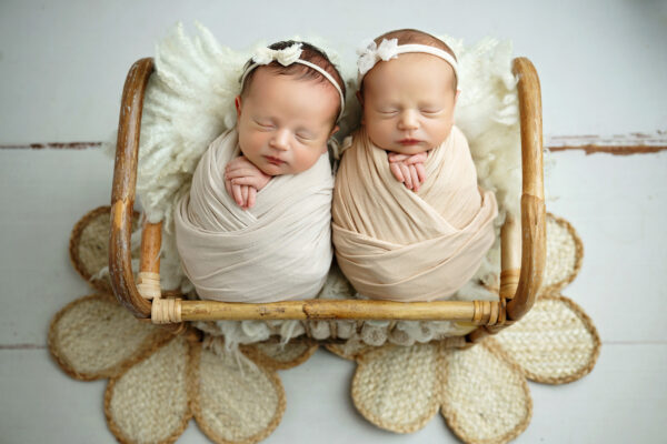 twin newborn photographer san antonio