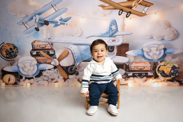 1st birthday studio cake smash photographer san antonio