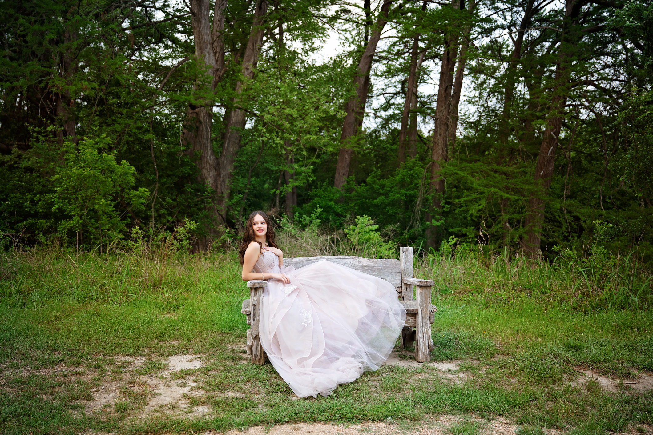 alamo heights high school senior smiling