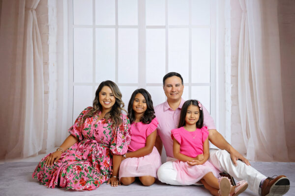 christmas family photoshoot san antonio