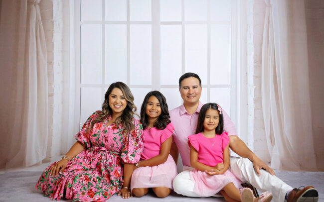 christmas family photoshoot san antonio