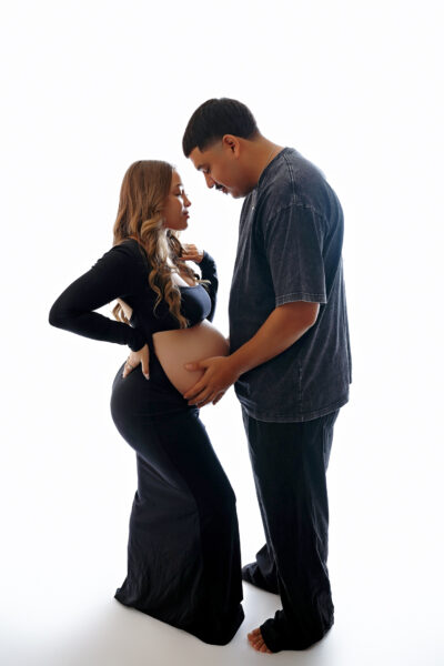 couple studio maternity photographer san antonio