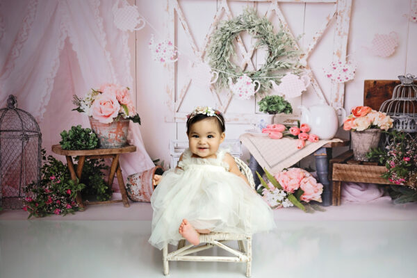 san antonio milestone photograher 6 month photoshoot