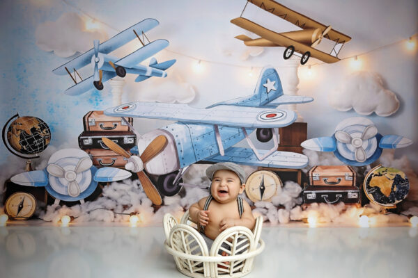 san antonio milestone photographer baby bucket