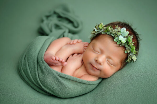 san antonio newborn photographer green setups